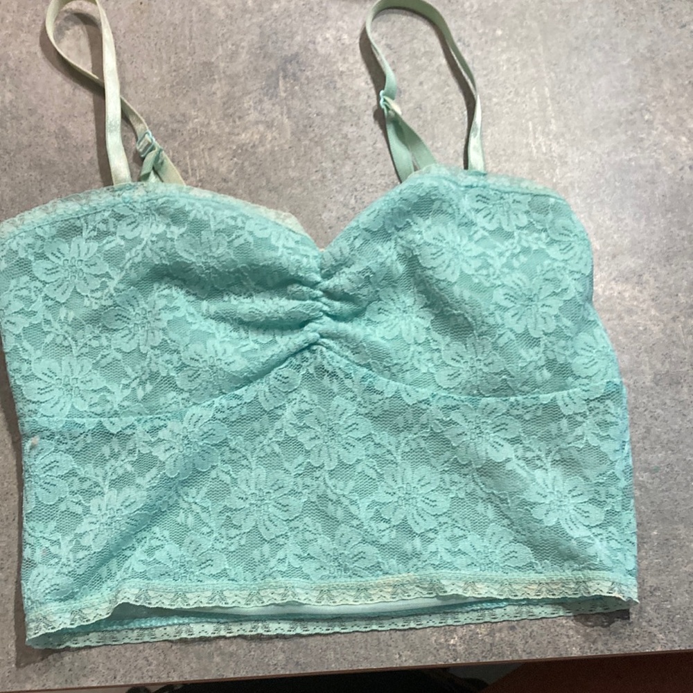 Forever, 21 size small girls bralet green